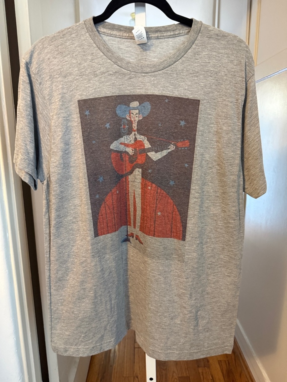 Hank Williams Grey Graphic Tee